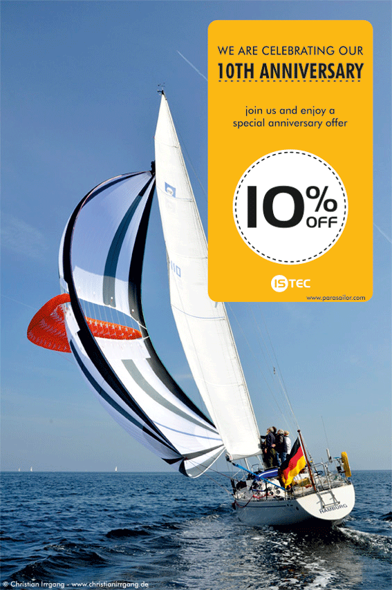 Sonderaktion 10 Jahre Parasailor